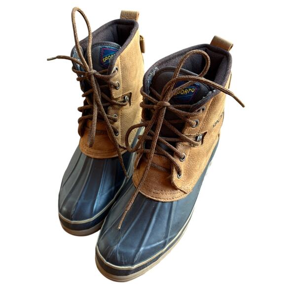 Sporto Thermalite Insulated Duck Boots with Lug Style Soles size 7 - Picture 9 of 15